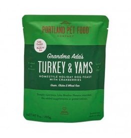 Portland Pet Food Portland Pet Food Grandma Ada's Turkey & Yams Homestyle Dog Meal 9oz