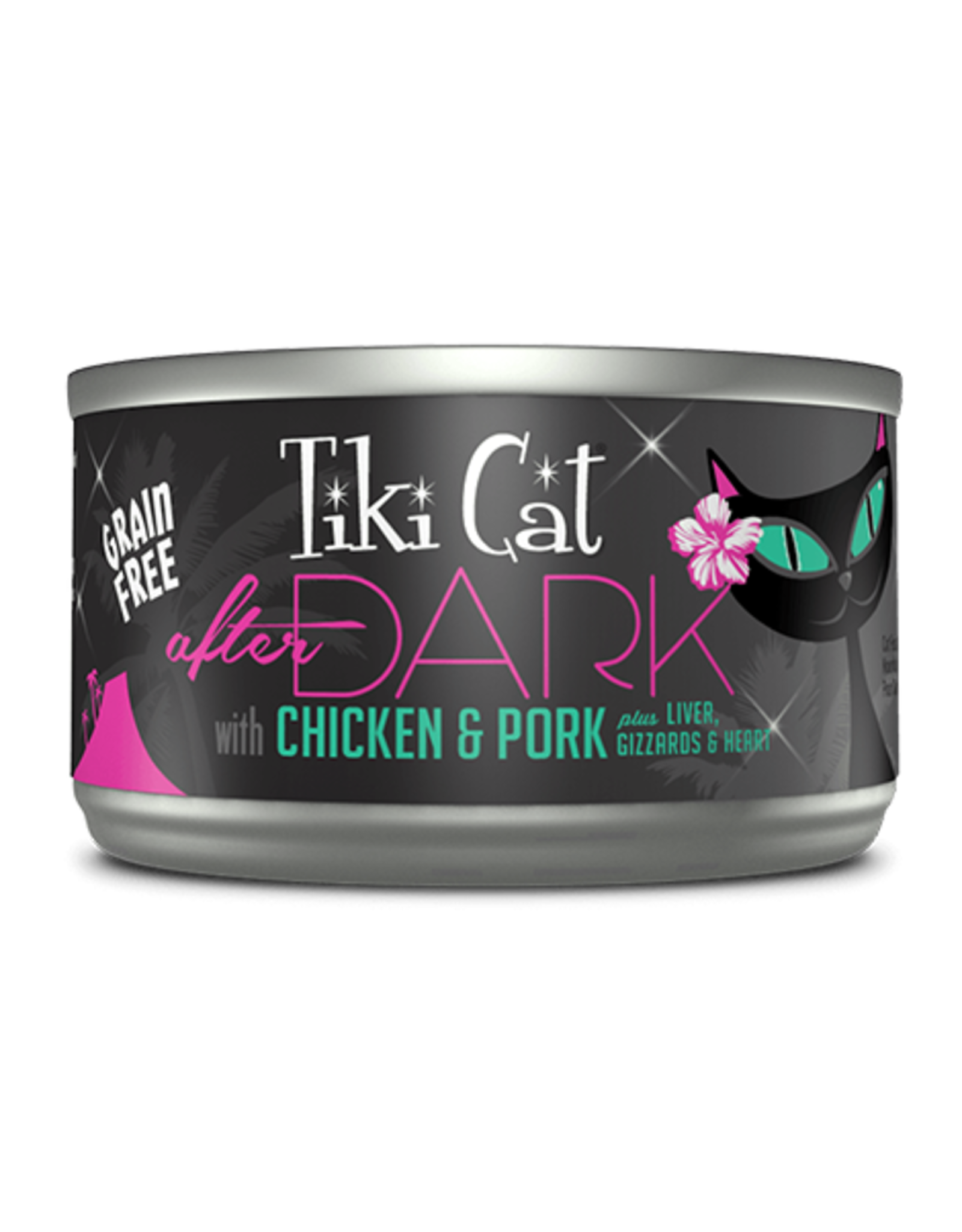 Tiki Cat Tiki Cat After Dark w/Chicken & Pork Cat Food 2.8oz
