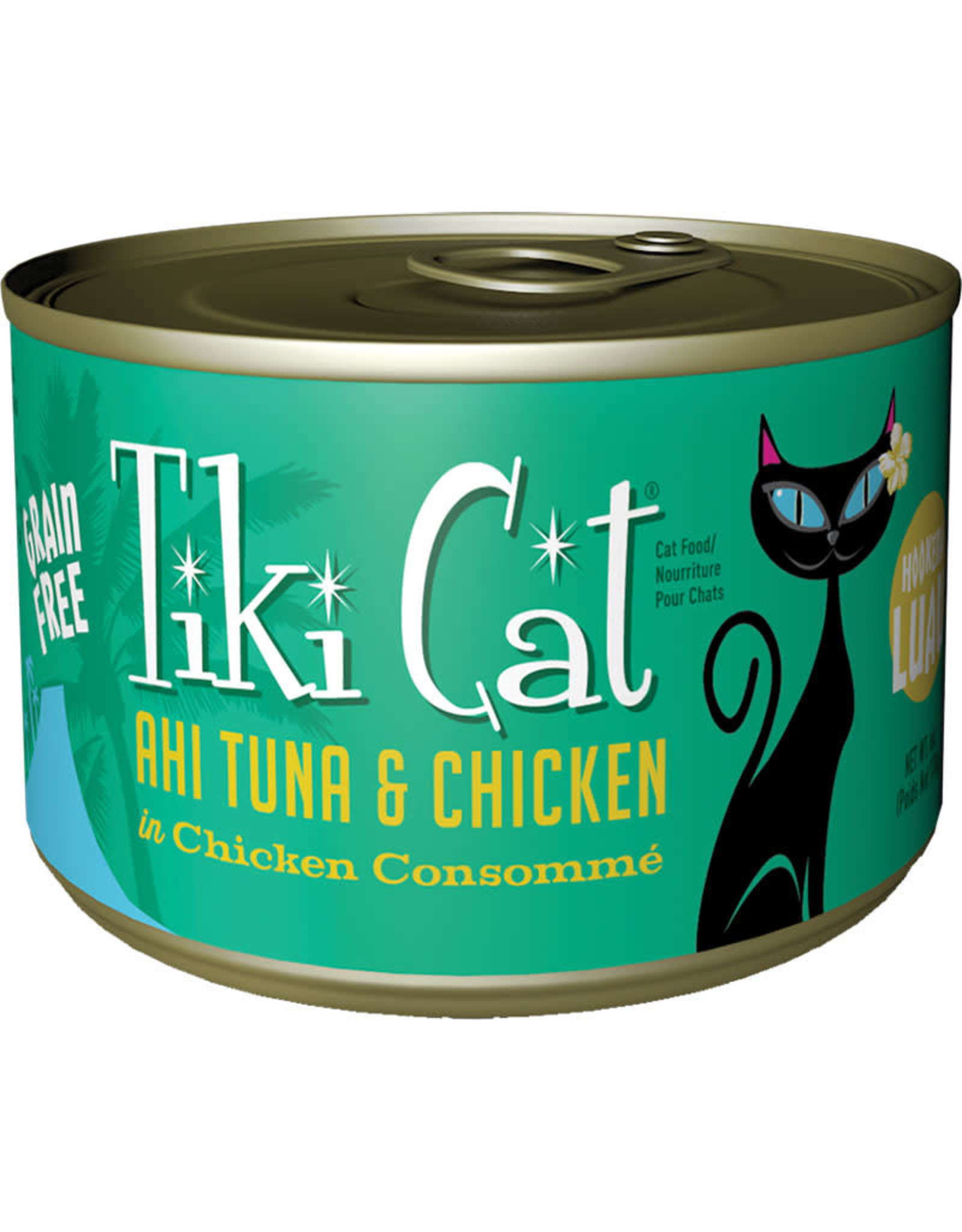 Tiki Cat Tiki Cat Hookena Luau Ahi Tuna & Chicken Cat Food 6oz