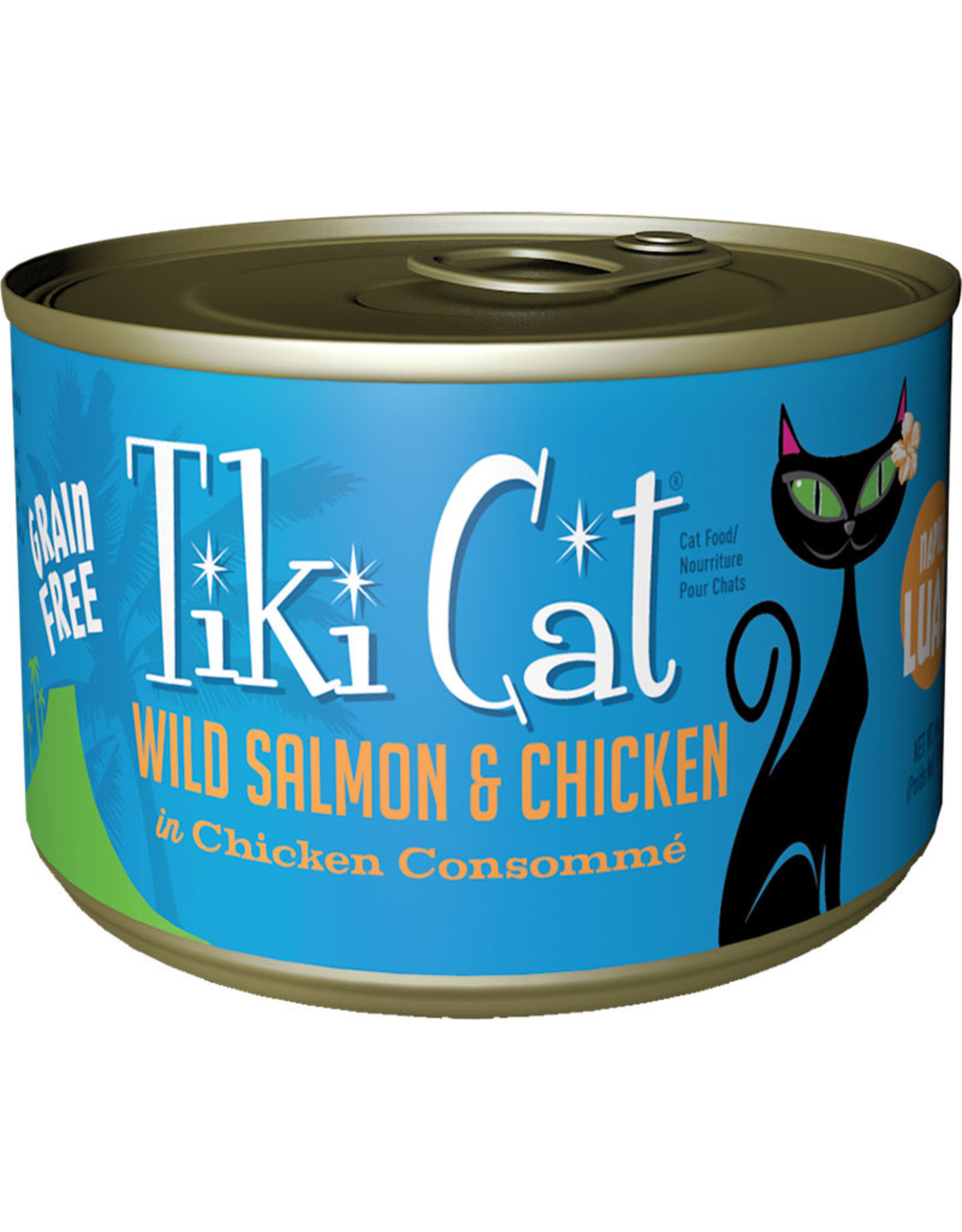 Tiki Cat Tiki Cat Napili Luau Salmon & Chicken Cat Food 6oz