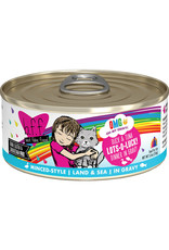 Weruva Weruva BFF OMG Lots-O-Luck Duck & Tuna Dinner in Gravy Cat Food 5.5oz