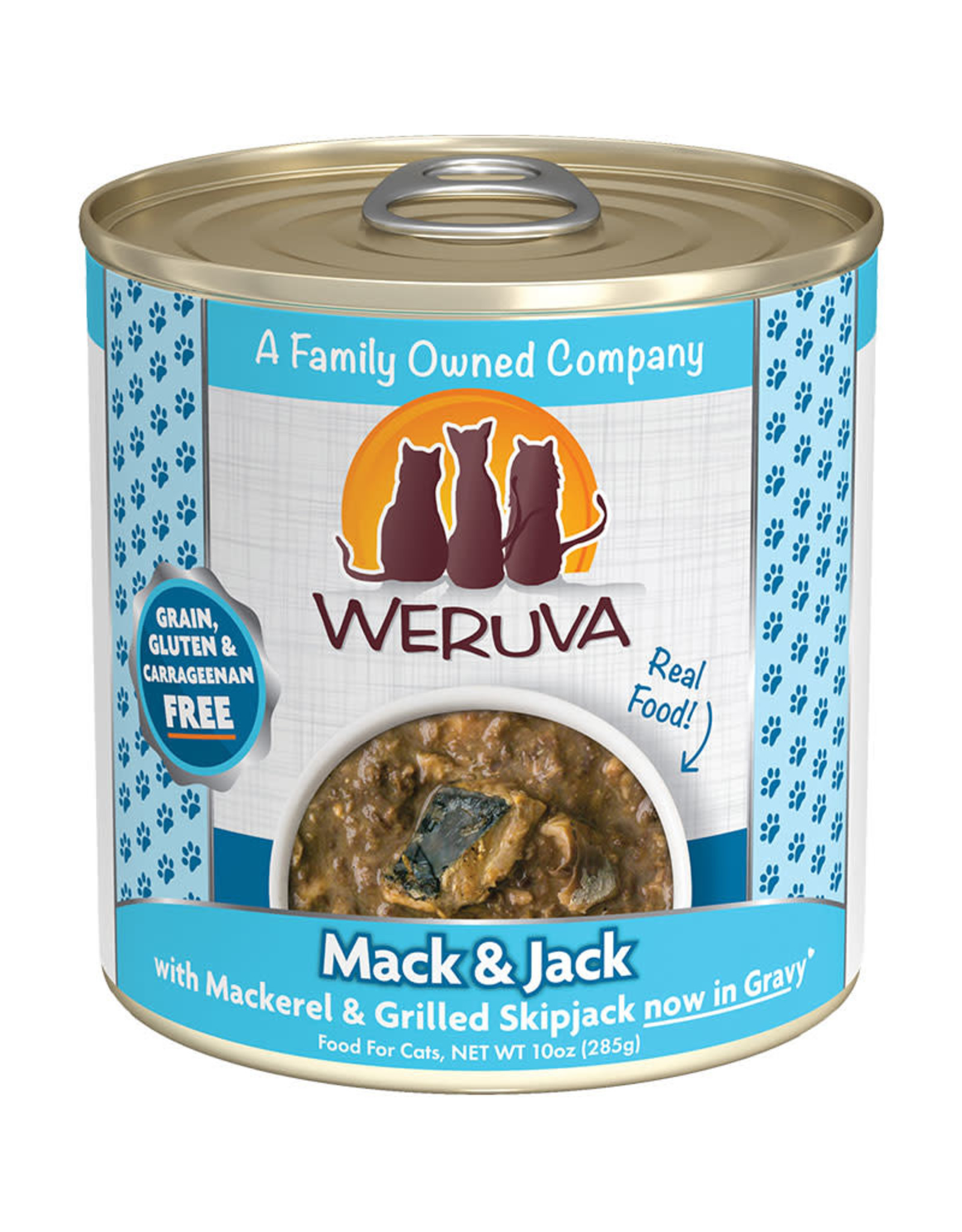 Weruva Weruva Mack & Jack Mackerel and Skipjack in Gravy Cat Food 10oz