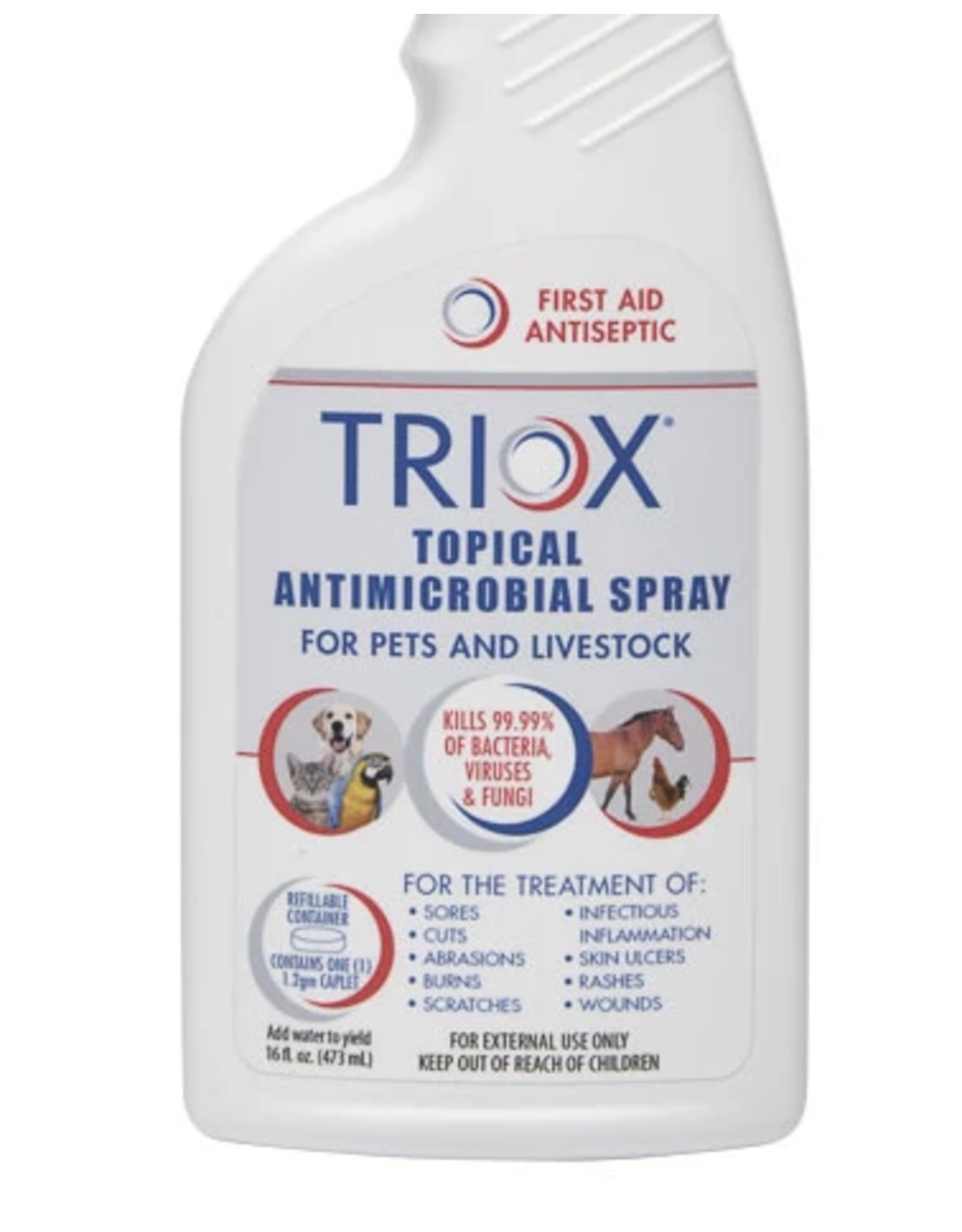 PetFX PetFX TRIOX Topical Antimicrobial Spray for Pets 16oz