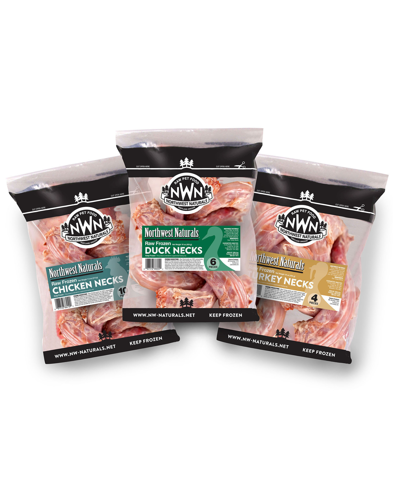 Northwest Naturals Northwest Naturals Frozen Raw Turkey Necks 4ct