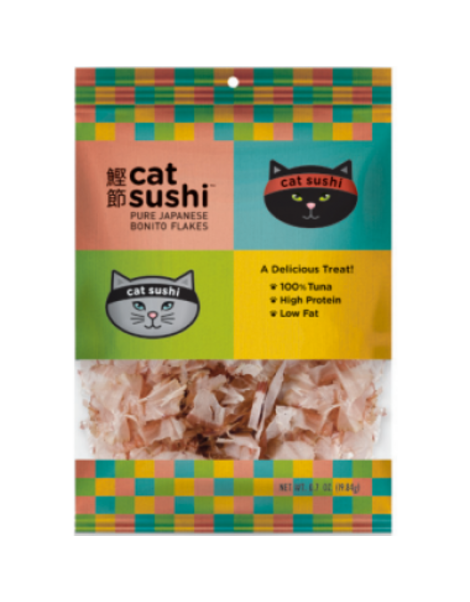 Earthly Pet Earthly Pet Cat Sushi Classic Cut Bonito Flakes .7oz