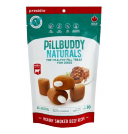 Earthly Pet Earthly Pet Pill Buddy Naturals Pill Treat Hickory Smoked Beef Recipe 30ct
