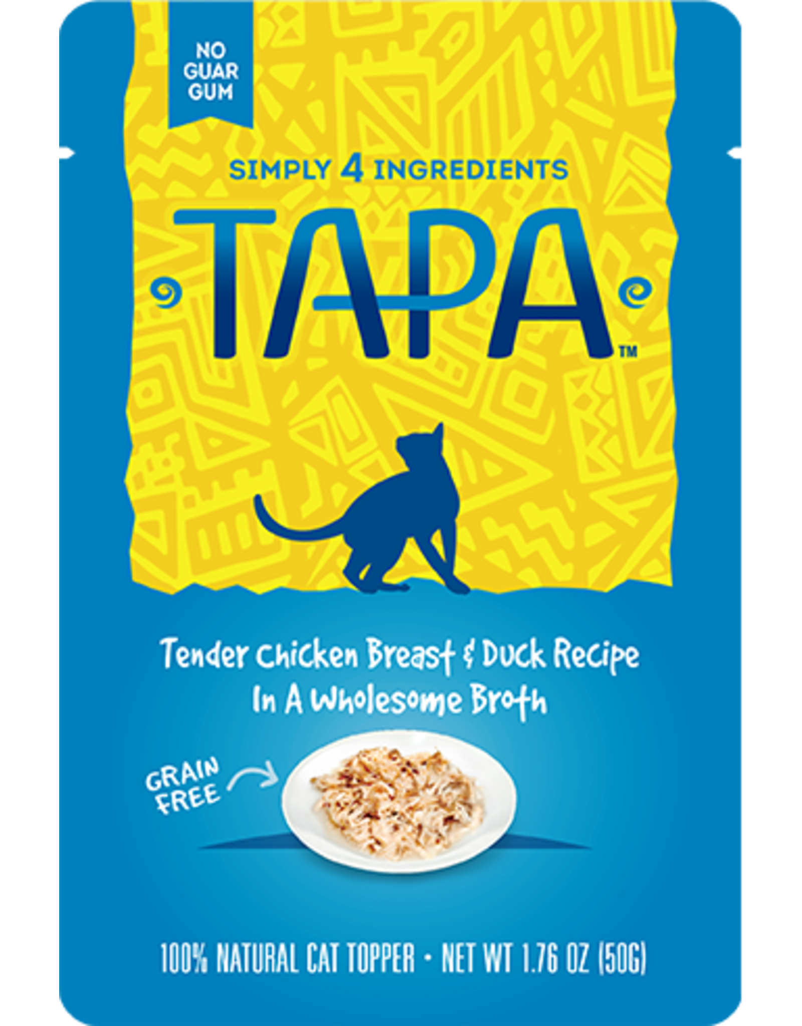 Rawz Rawz Tapa Chicken Breast & Duck Recipe Cat Food 1.76oz