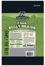 Redbarn Redbarn Braided Bully Stick 12"