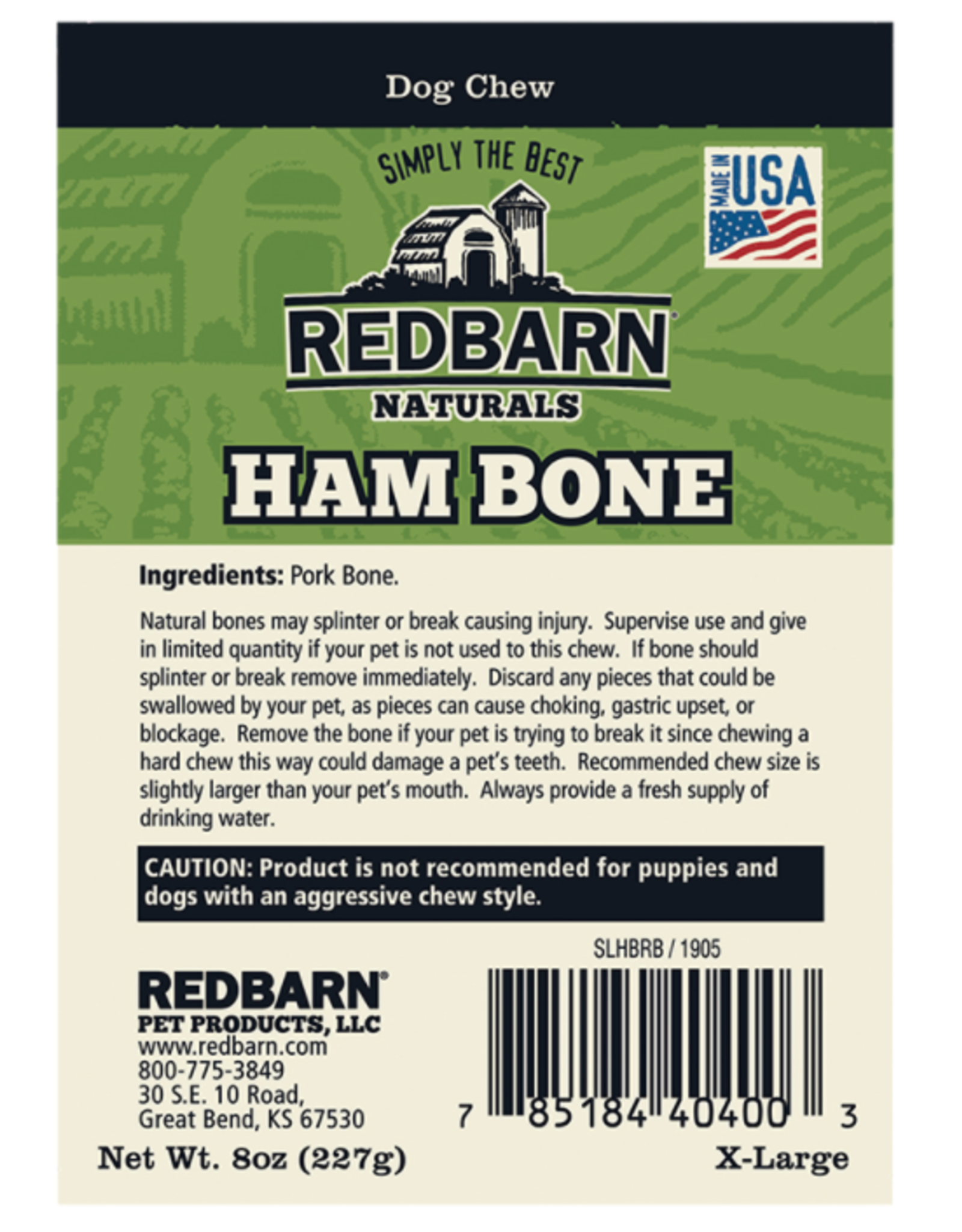 Redbarn Redbarn X-Large Ham Bone