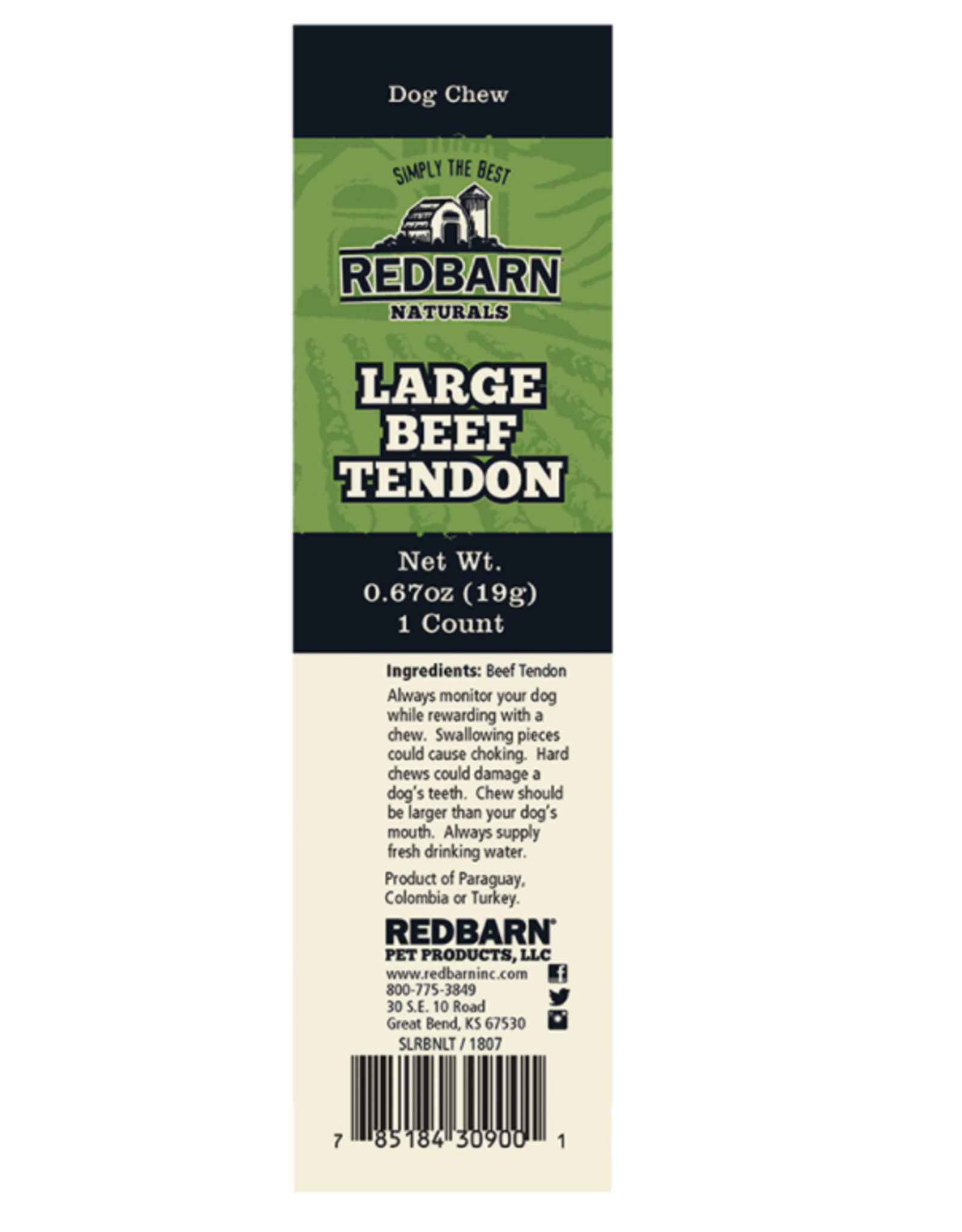 Redbarn Redbarn Large Beef Tendon