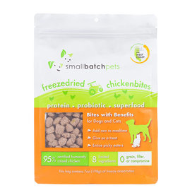 Small Batch Small Batch Super Booster Freeze Dried Chicken Bites 7oz