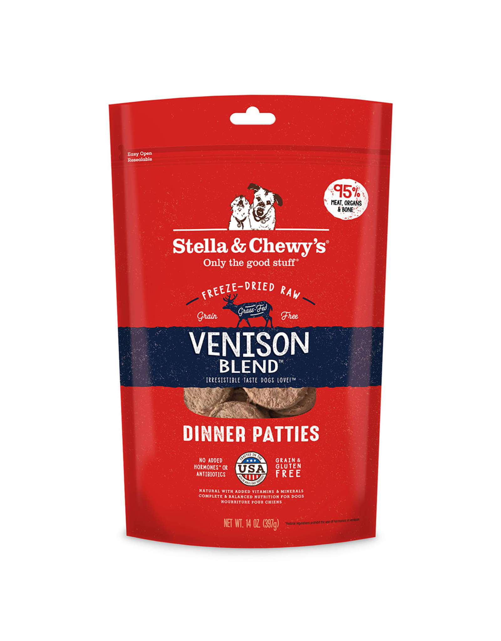 Stella & Chewy's Stella & Chewy's Freeze Dried Venison Blend Dinner Patties 14oz