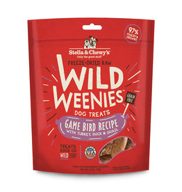 Stella & Chewy's Stella & Chewy's Wild Weenies Dog Treats Game Bird Recipe 3.25oz