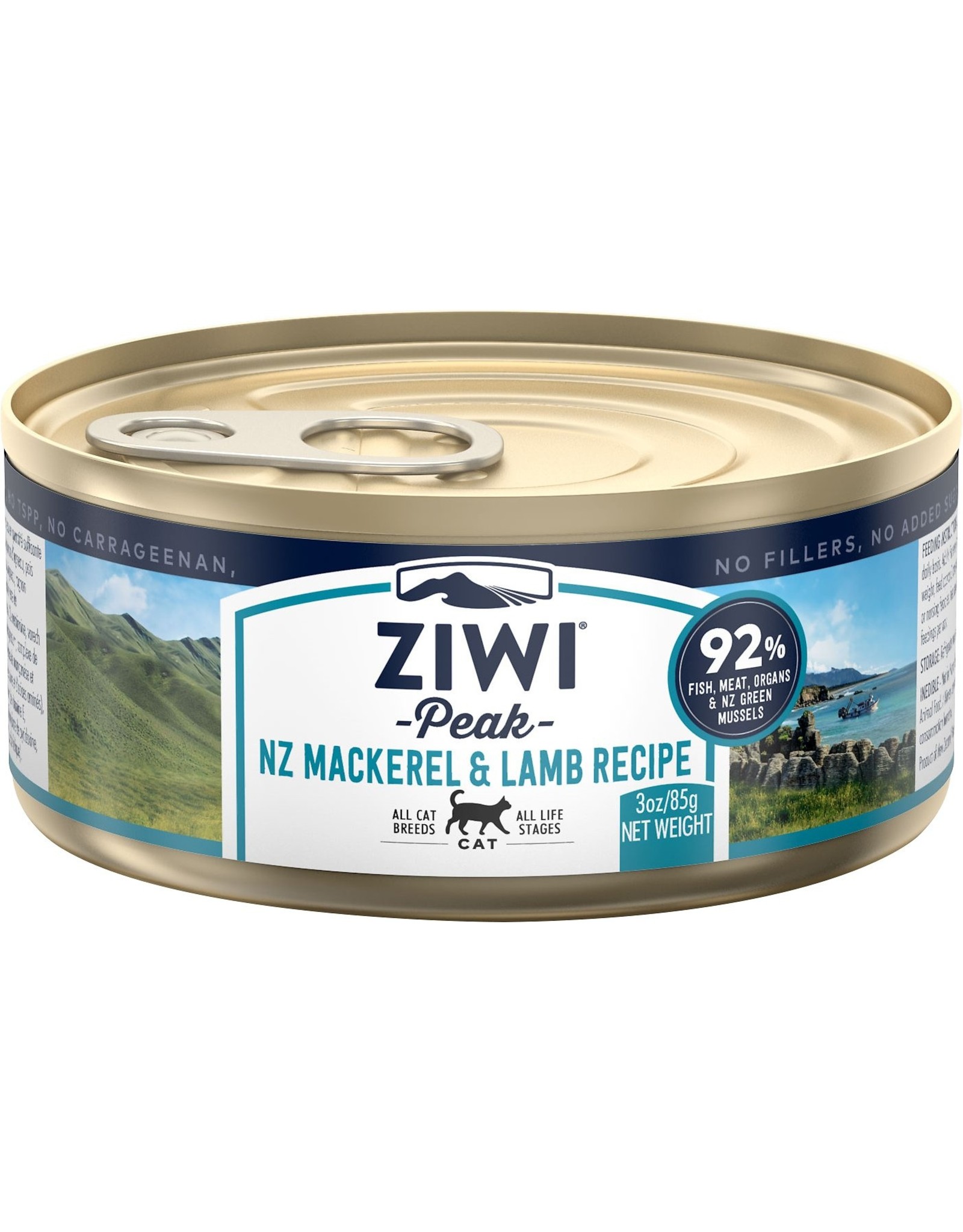 Ziwi Peak Ziwi Peak Mackerel & Lamb Recipe for Cats 3oz