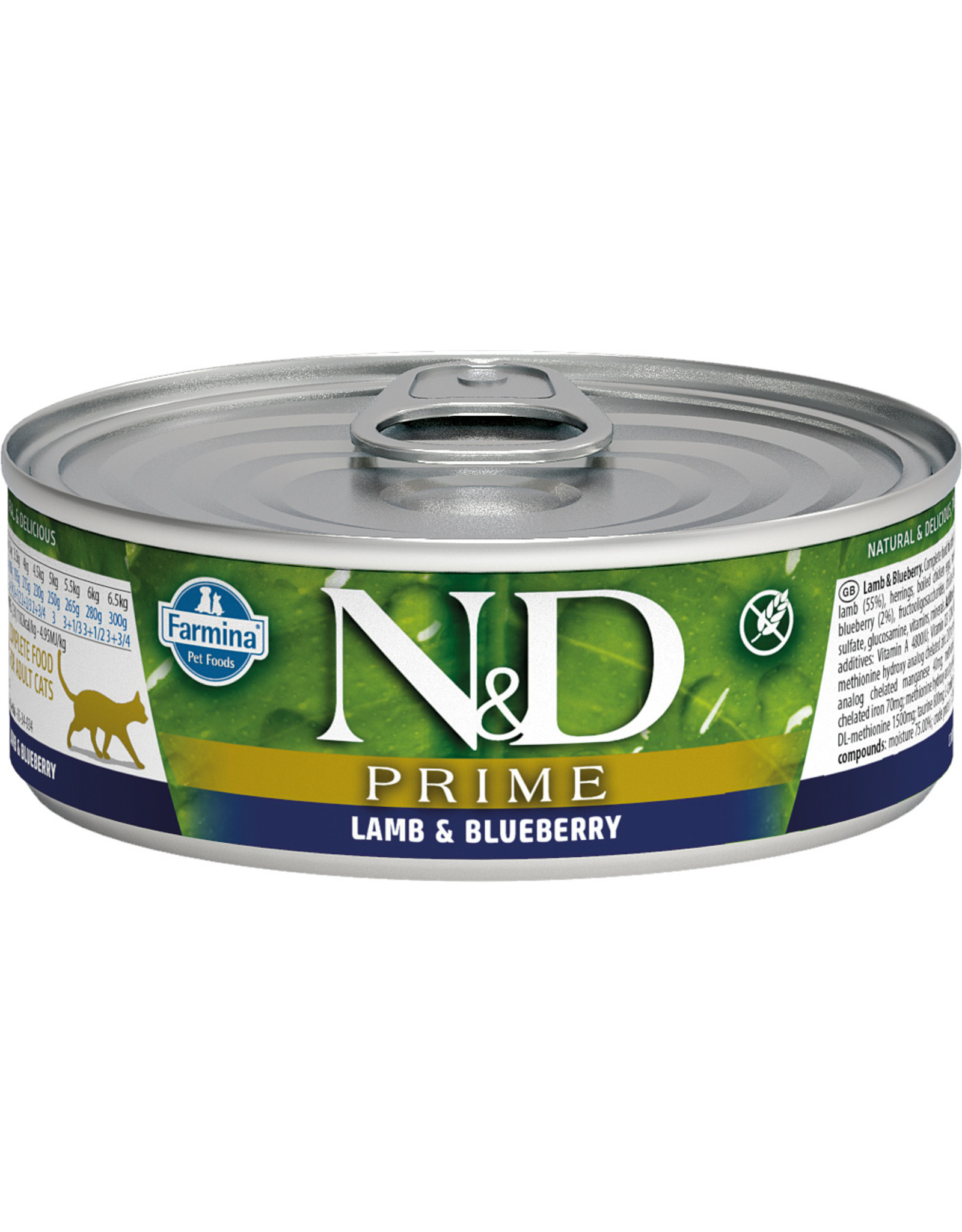 Farmina N&D Farmina N&D Prime Lamb & Blueberry Wet Cat Food 2.8oz