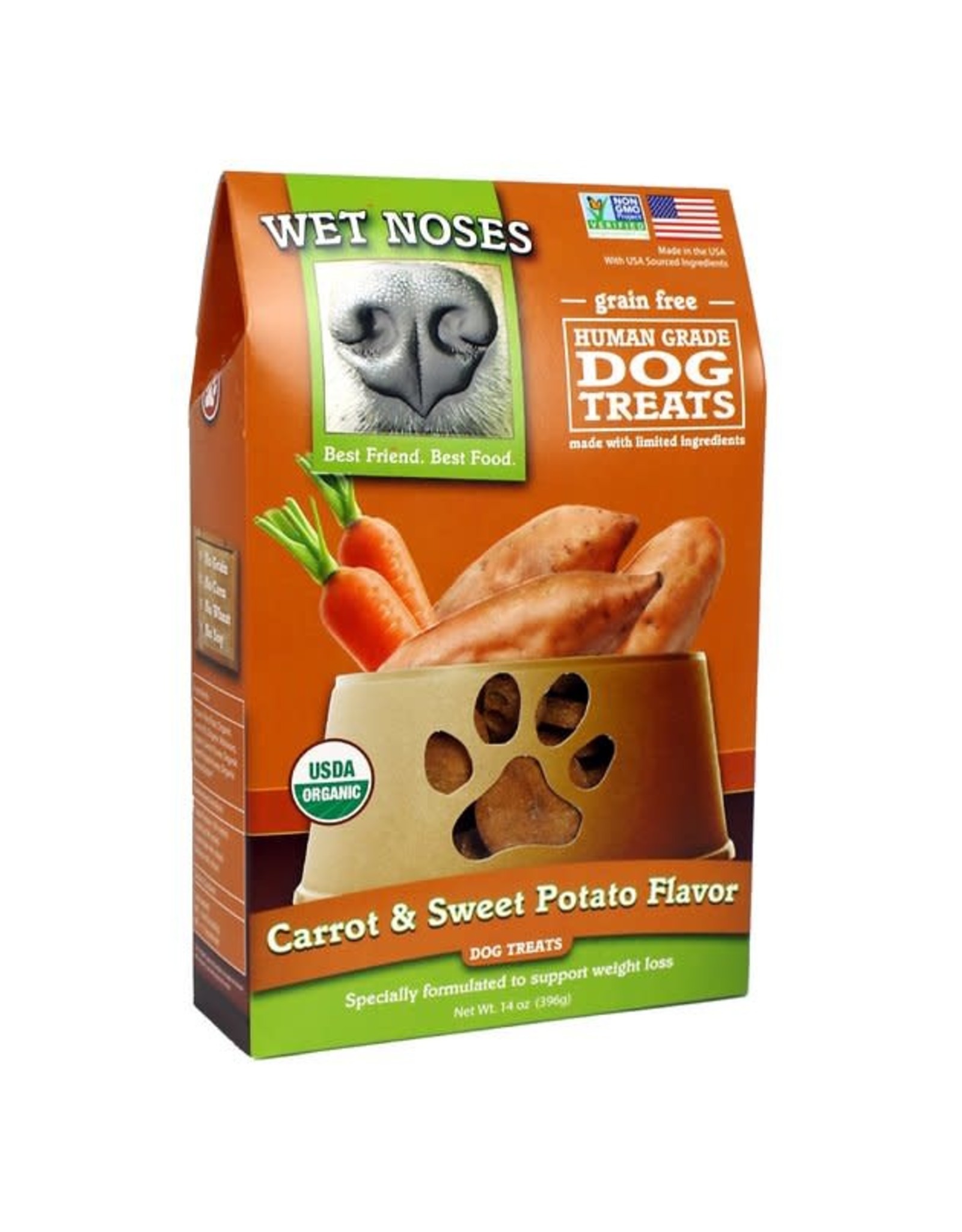 Wet Noses Wet Noses Carrot & Sweet Potato Dog Treats 14oz