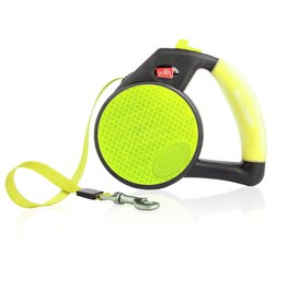 Wigzi Wigzi Gel Handle Reflective Retractable Leash