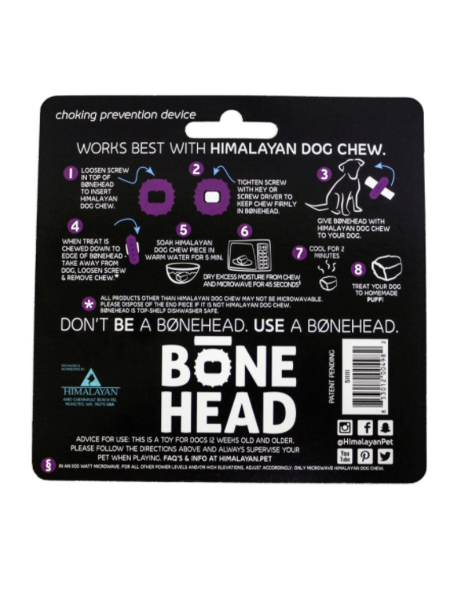 Himalayan Pet Himalayan Pet Bonehead Chew Holder Small