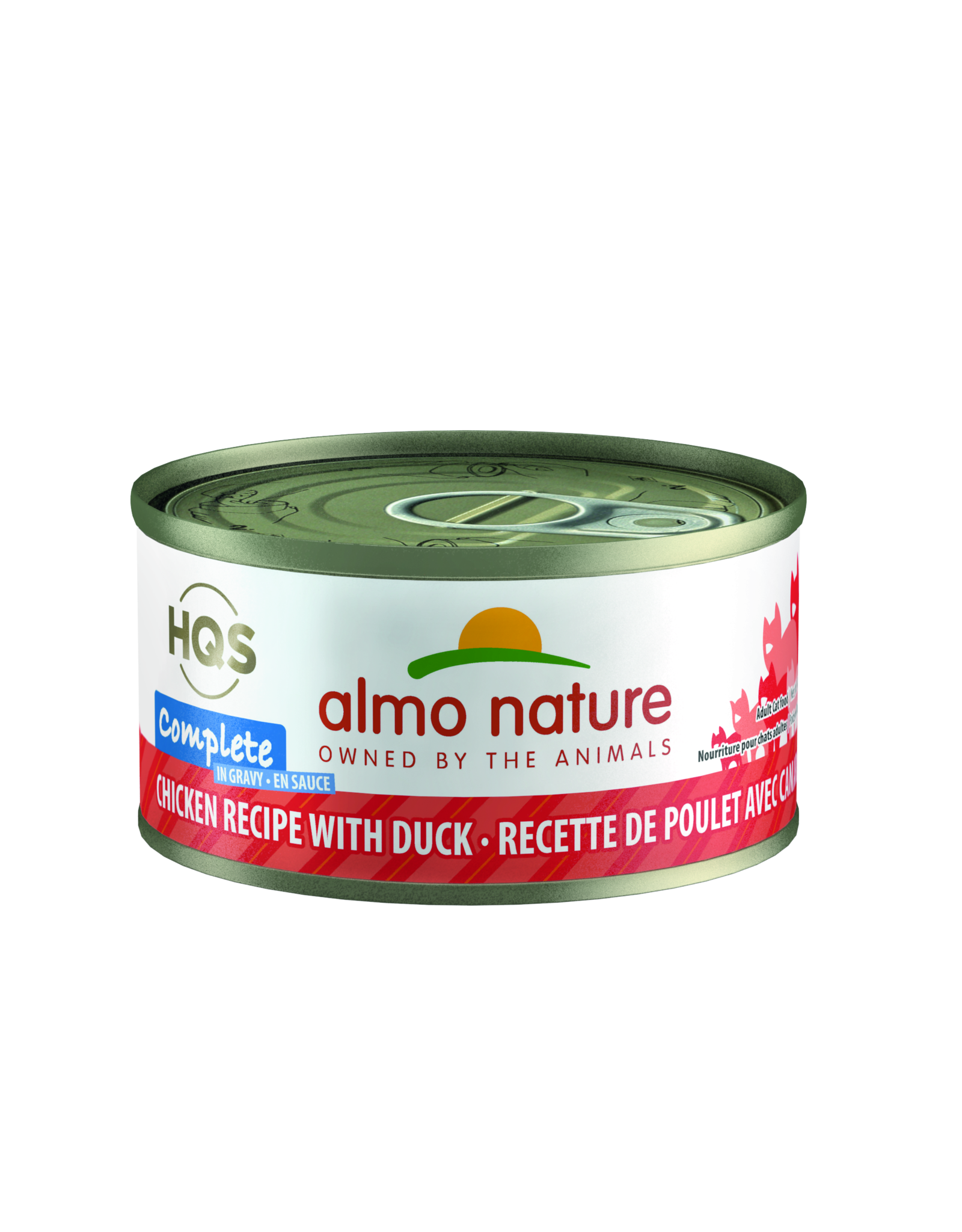 Almo Nature Almo Nature HQS Complete Chicken Recipe w/Duck Cat Food 2.47oz