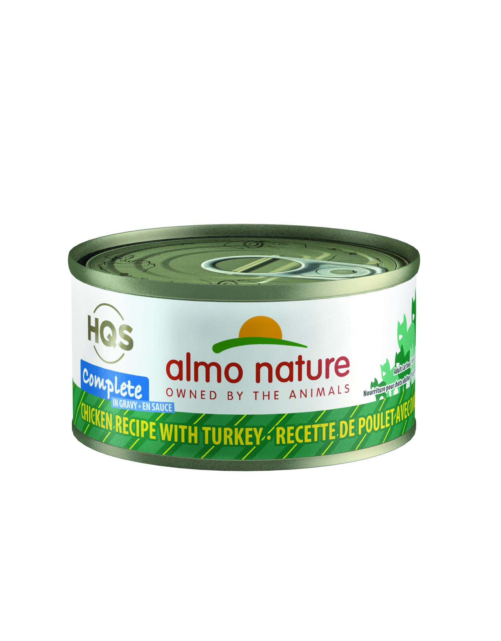 Almo Nature Almo Nature HQS Complete Chicken Recipe w/Turkey Cat Food 2.74oz