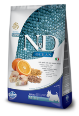 Farmina N&D Farmina N&D Ocean Cod, Spelt, Oats & Orange Recipe Adult Mini Dog Food 5.5lb