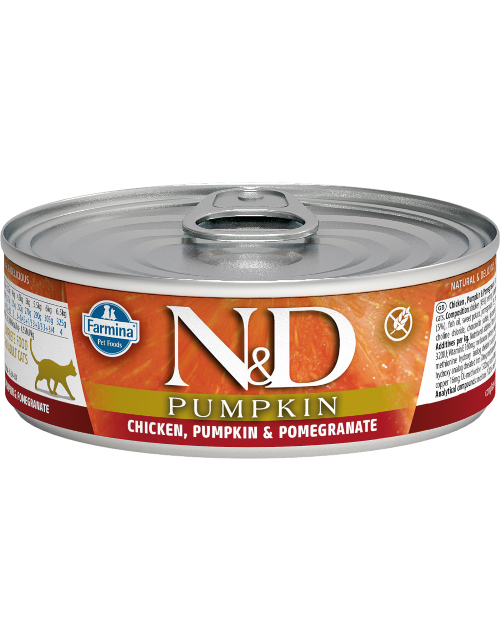 Farmina N&D Farmina N&D Pumpkin Chicken, Pumpkin & Pomegranate Wet Cat Food 2.8oz