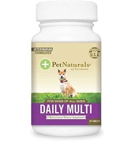 Pet Naturals Pet Naturals of Vermont Daily Multivitamin for Dogs 60ct