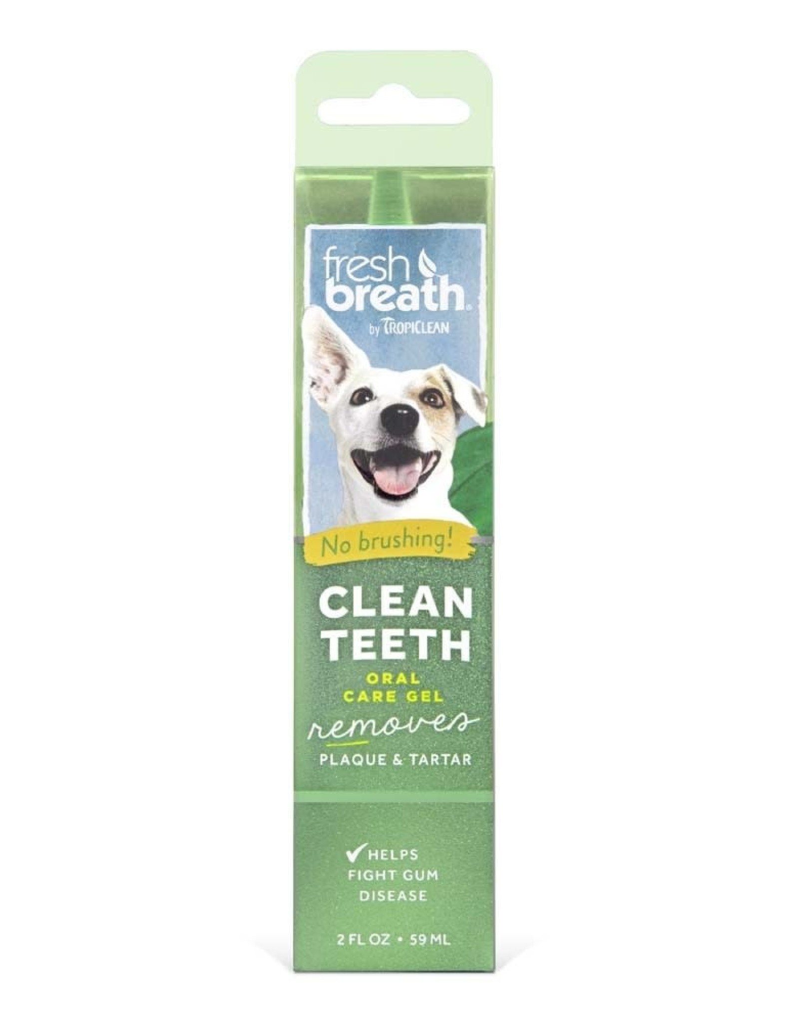 Tropiclean Tropiclean Fresh Breath  No Brushing Clean Teeth Oral Gel Spearmint 2oz