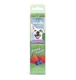 Tropiclean Tropiclean Fresh Breath No Brushing  Clean Teeth  Oral Gel Berry 2oz