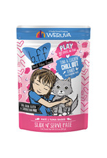 Weruva Weruva BFF PLAY Chill Out Tuna & Chicken Diner Slide N' Serve Pate Cat Food 3oz Pouch