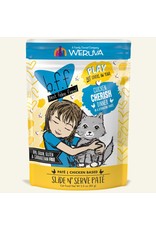 Weruva Weruva BFF PLAY Cherish Chicken Dinner Slide N' Serve Pate Cat Food 3oz Pouch