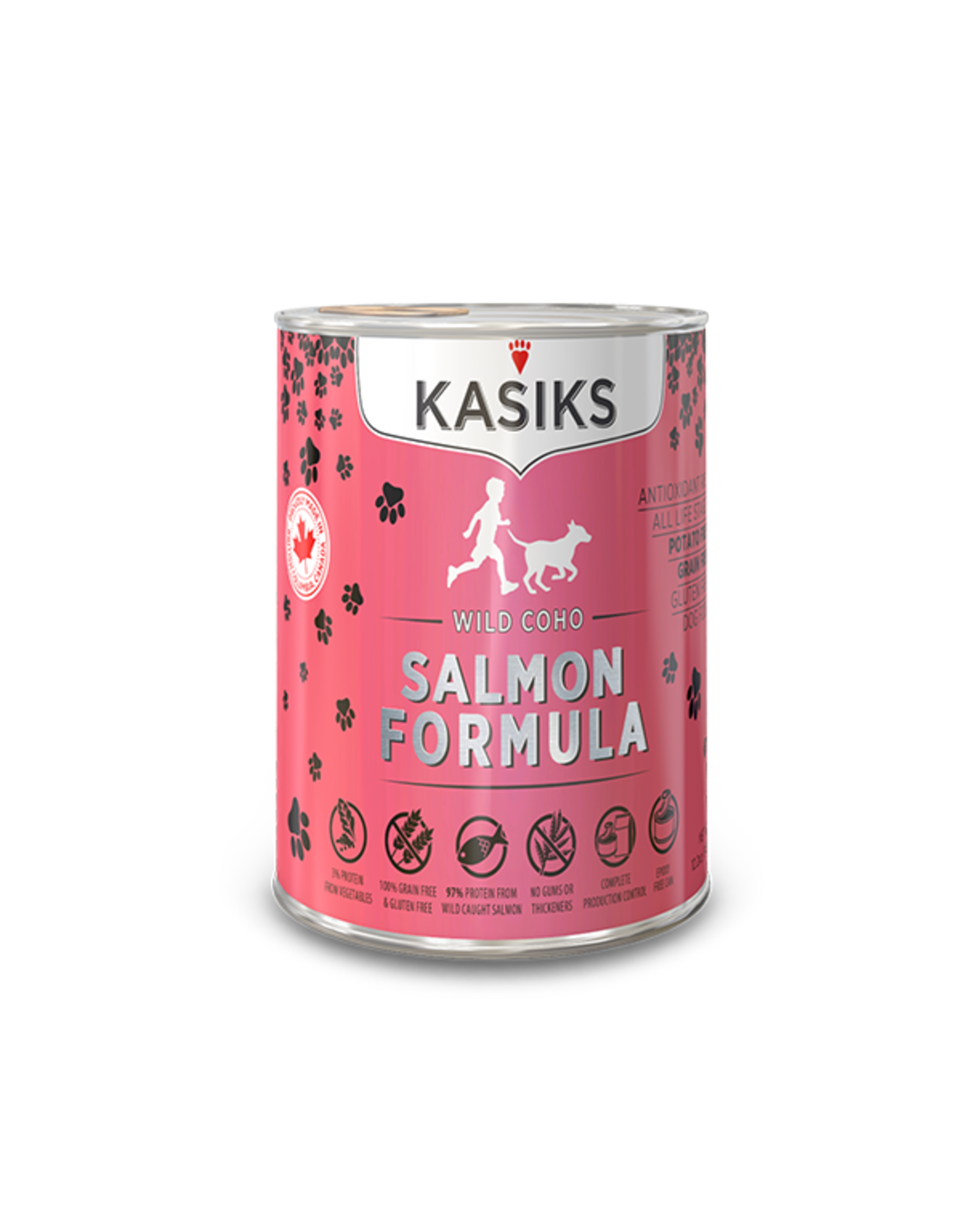 Kasiks Kasiks Wild Coho Salmon Formula Dog Food 12.2oz