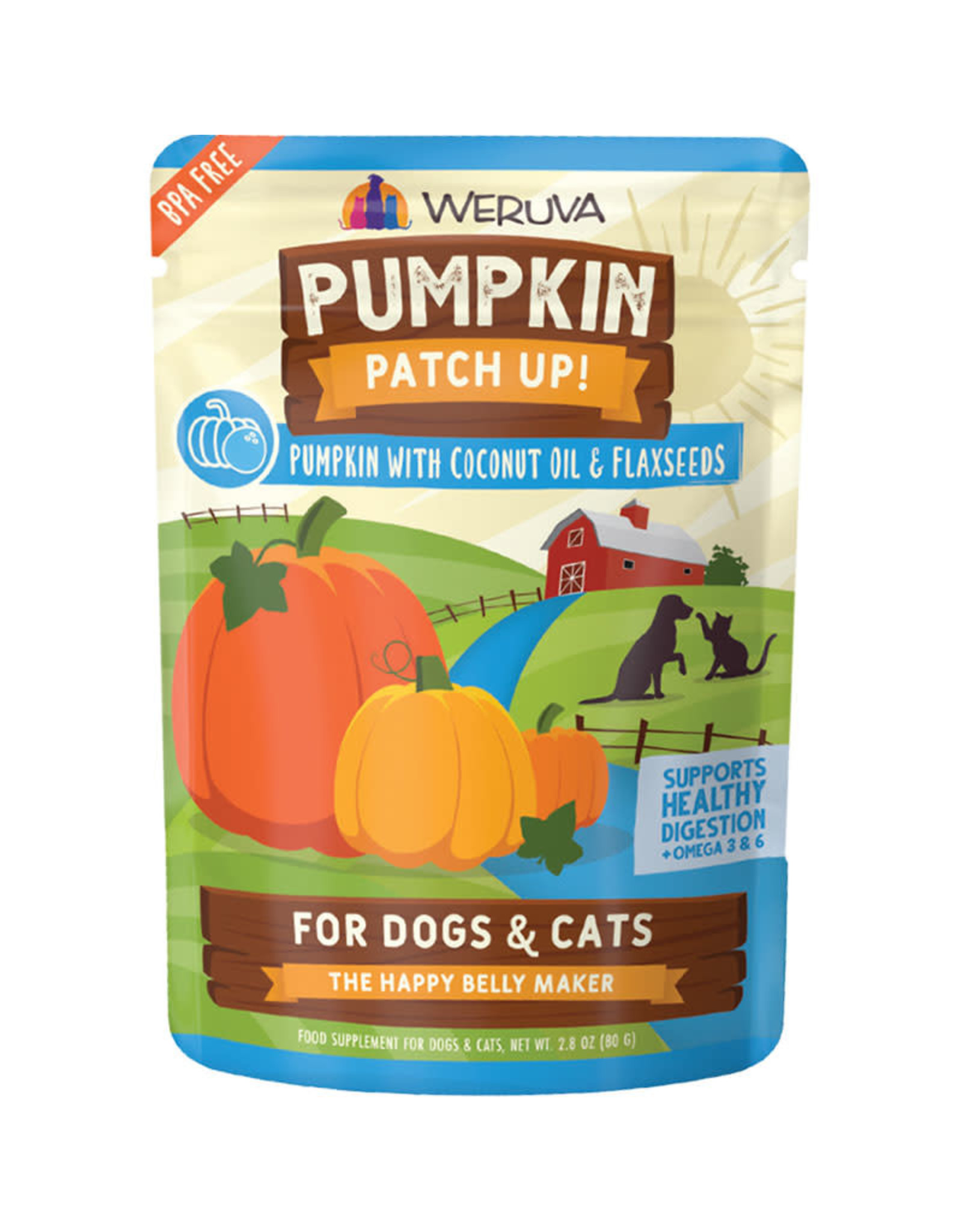 Weruva Weruva Pumpkin Patch Up! Pumpkin with Coconut Oil & Flaxseed 1.05oz