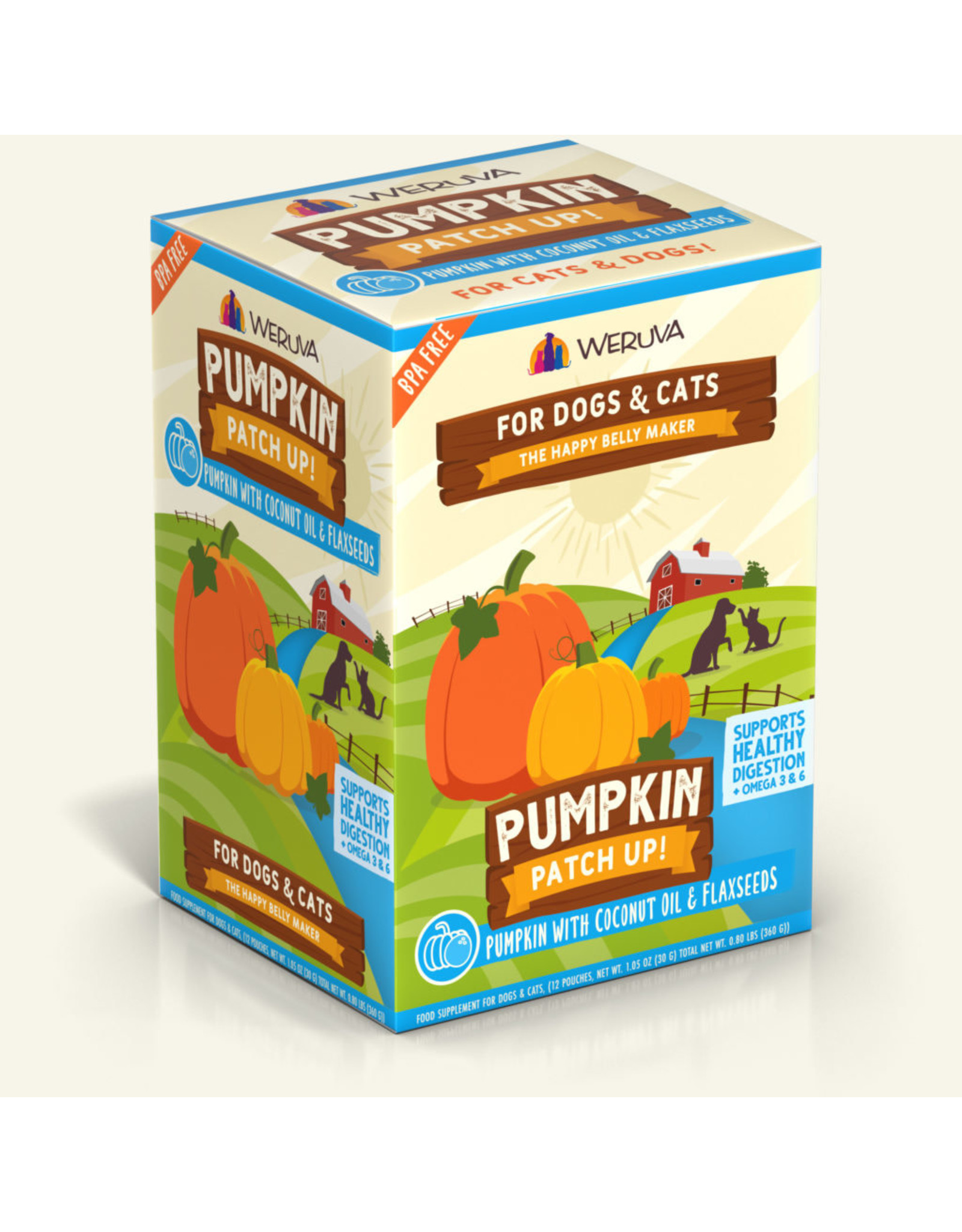 Weruva Weruva Pumpkin Patch Up! Pumpkin with Coconut Oil & Flaxseed 1.05oz