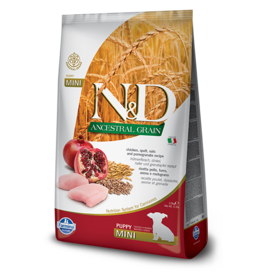 Farmina N&D Farmina N&D Ancestral Grain Chicken & Pomegranate Puppy Mini Dog Food 5.5lb