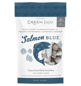 Green Juju Green Juju Salmon Blue Freeze Dried Whole Food Bites for Dogs & Cats