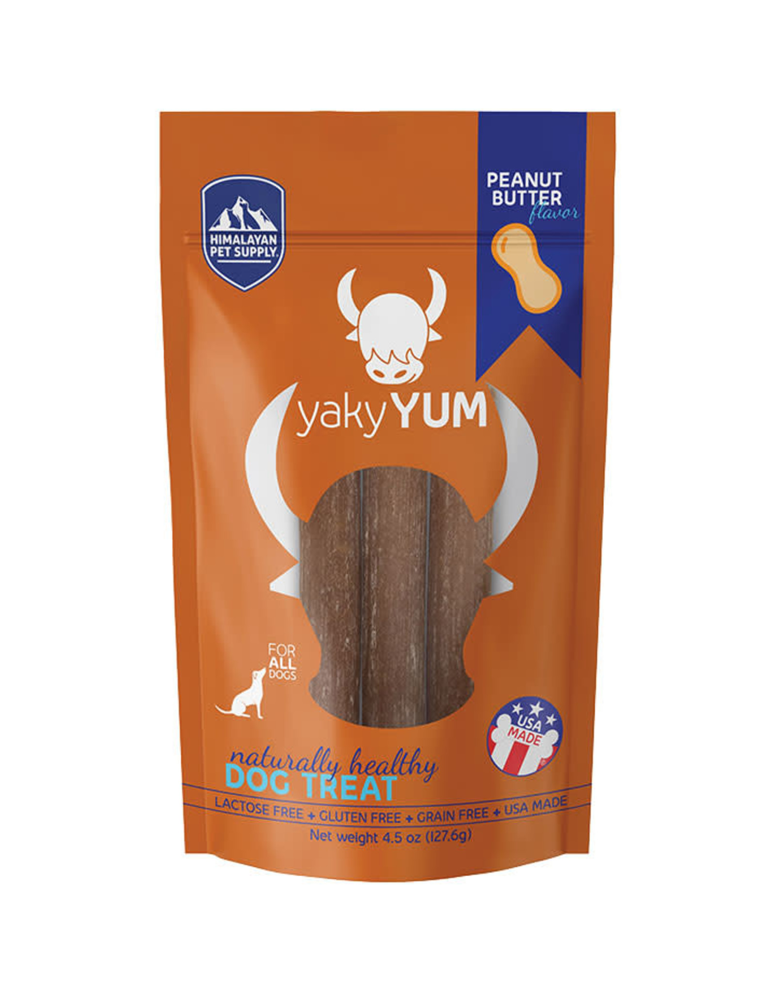 Himalayan Pet Himalayan Pet yakyYUM Peanut Butter Flavor Dog Treat 3-pack 4.5oz