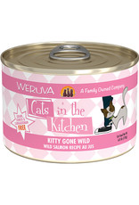 Weruva Weruva Kittens in the Kitchen Kitty Gone Wild Salmon Recipe in Au Jus 6oz