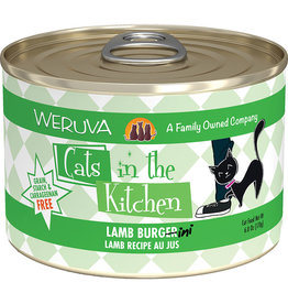 Weruva Weruva Cats in the Kitchen Lamb Burger-ini Lamb Recipe Au Jus Cat Food 6oz