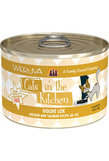 Weruva Weruva Cats in the Kitchen Goldie Lox Chicken & Salmon Recipe Au Jus Cat Food 6oz Weruva Weruva Cats in the Kitchen Goldie Lox Chicken & Salmon Recipe Au Jus Cat Food 6oz