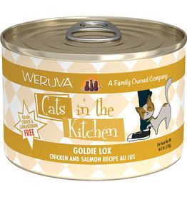 Weruva Weruva Cats in the Kitchen Goldie Lox Chicken & Salmon Recipe Au Jus Cat Food 6oz