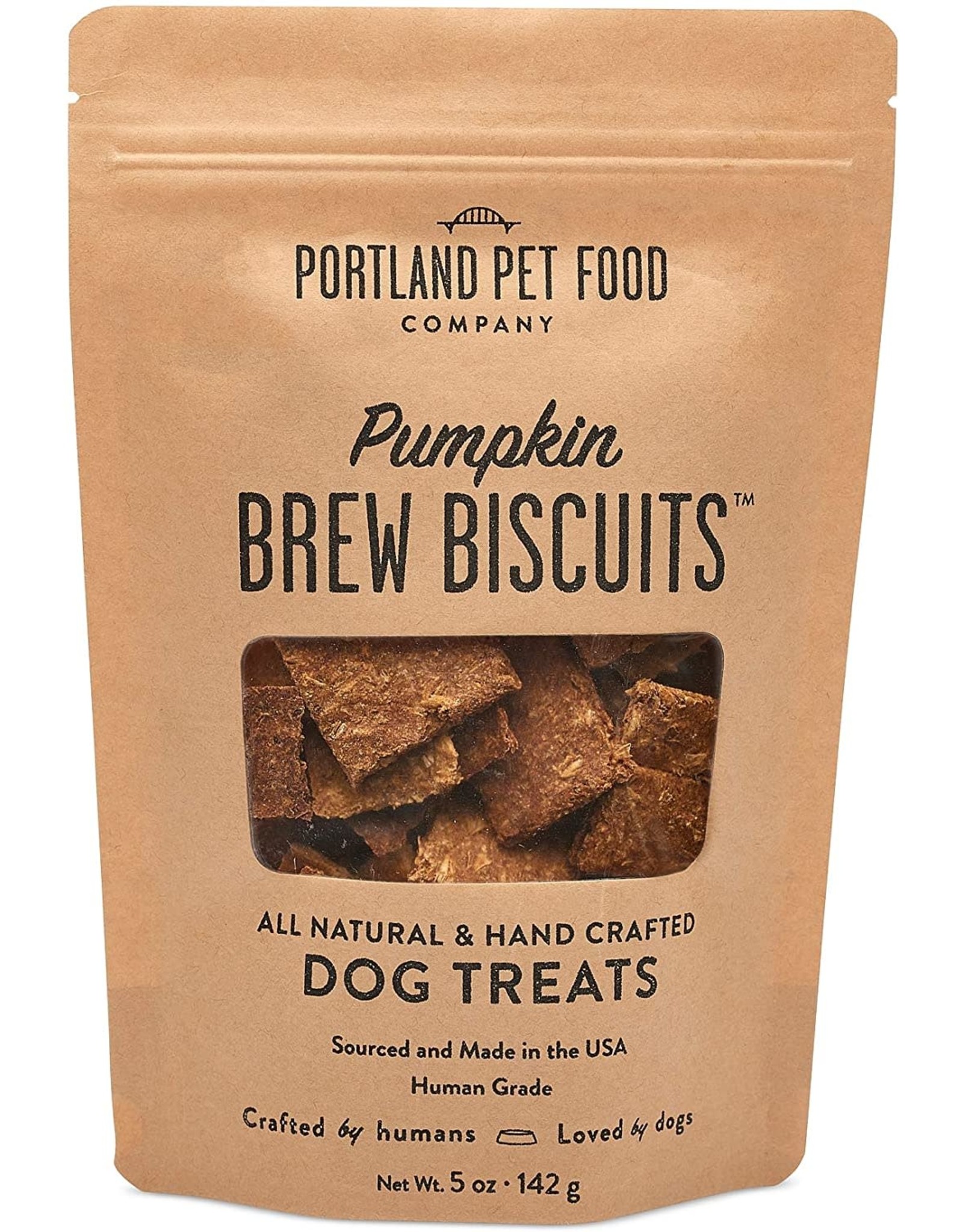 Portland Pet Food Portland Pet Food Pumpkin Brew Biscuits Dog Treat 5oz
