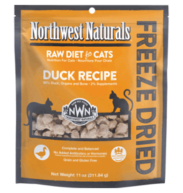 Northwest Naturals Northwest Naturals Raw Diet For Cats Freeze-Dried Duck Recipe