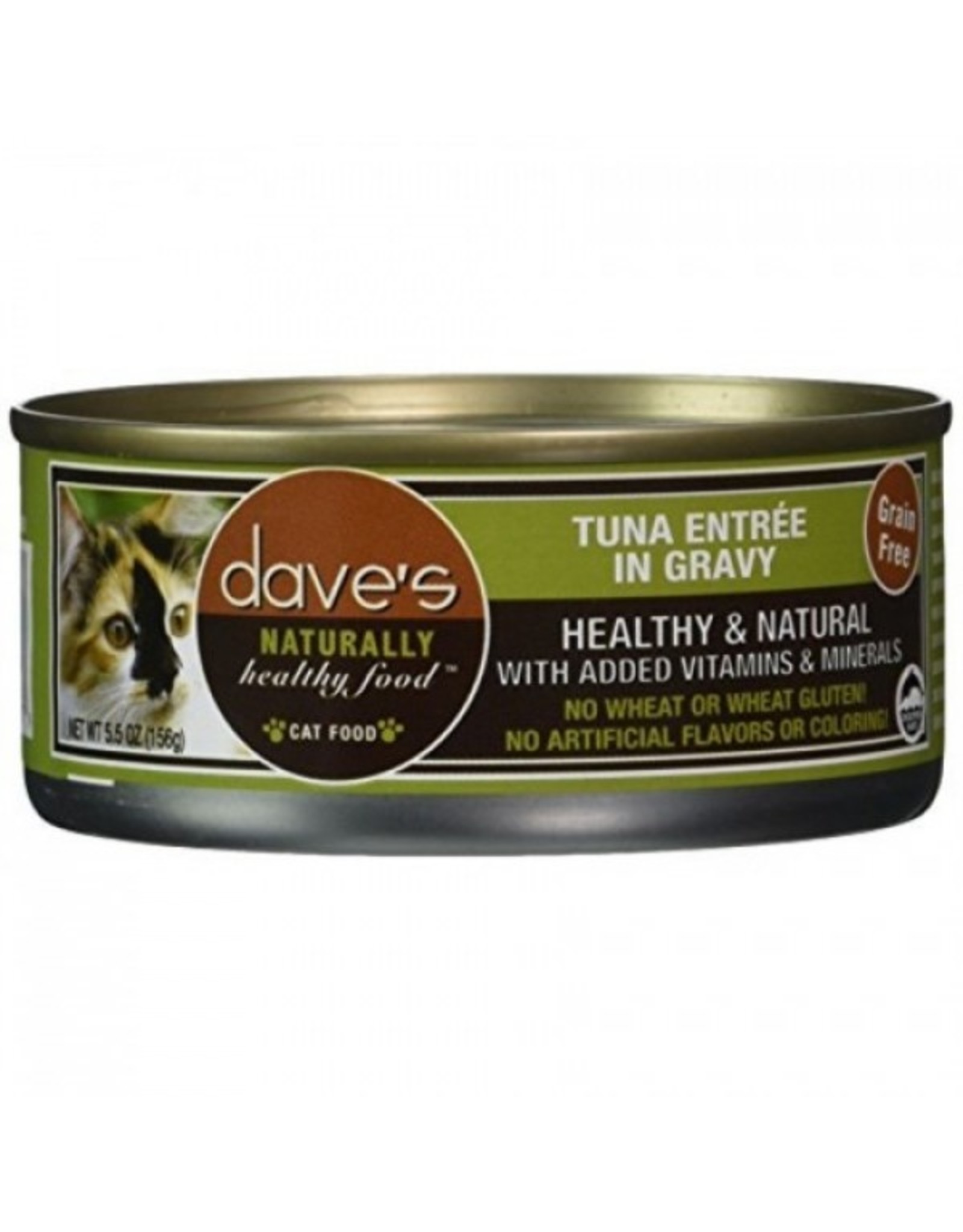 Dave's Pet Food Dave's Tuna Entree in Gravy Cat Food 5.5oz