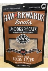 Northwest Naturals Northwest Naturals Raw Rewards Freeze Dried Bison Liver Treats for Dogs & Cats 2.5oz