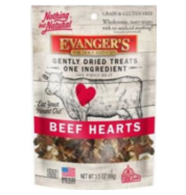 Evangers Evanger's Gently Dried Beef Heart Treats for Cats & Dogs 3.5oz