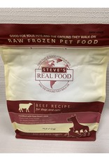 Steve's Real Food Steve's Real Food Beef  Recipe for Dogs & Cats Nuggets Raw Frozen Pet Food 5lb