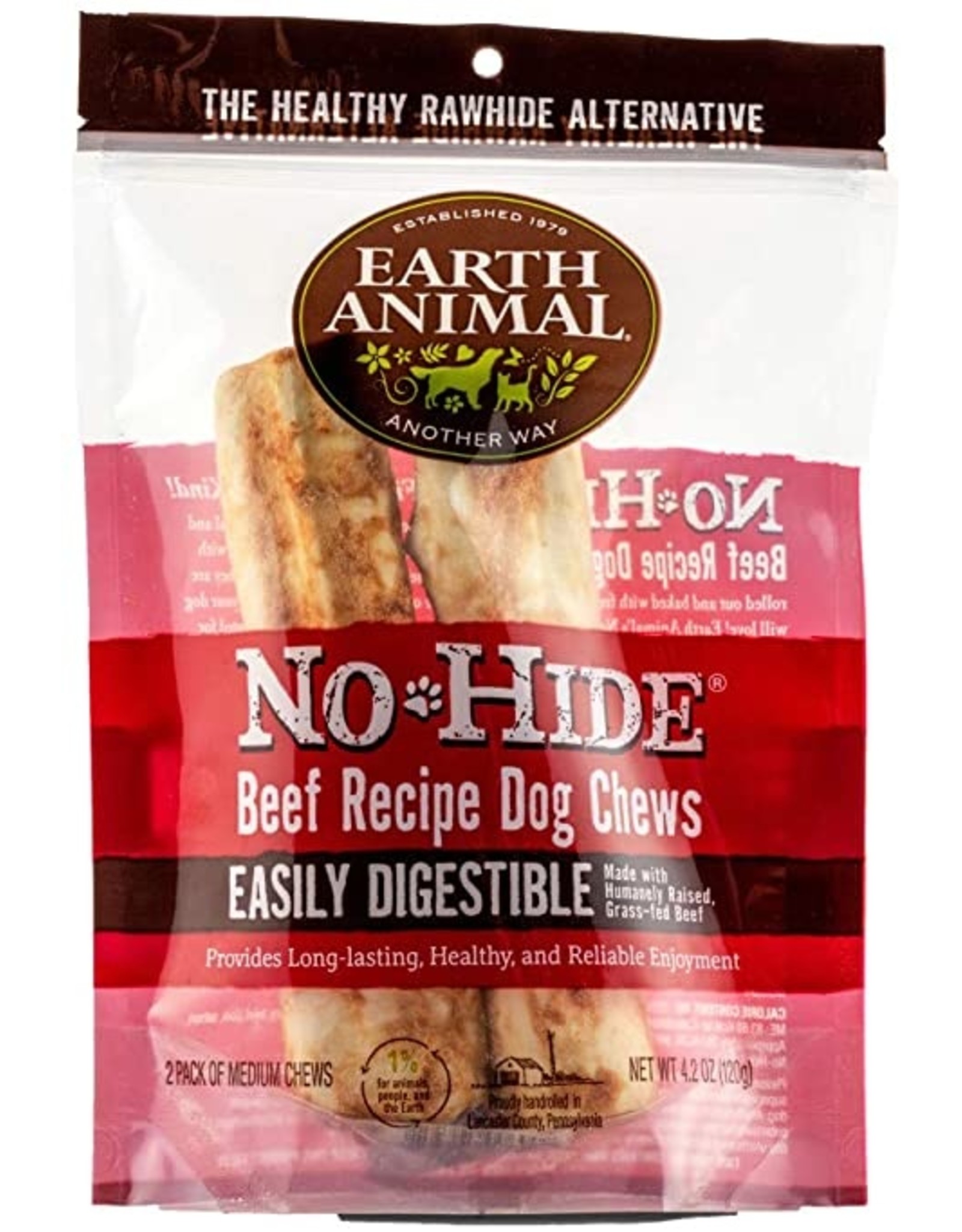 Earth Animal Earth Animal No-Hide Chew - Beef