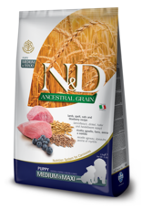 Farmina N&D Farmina N&D Ancestral Grain Lamb & Blueberry Puppy Med/Maxi Dog Food 5.5lb