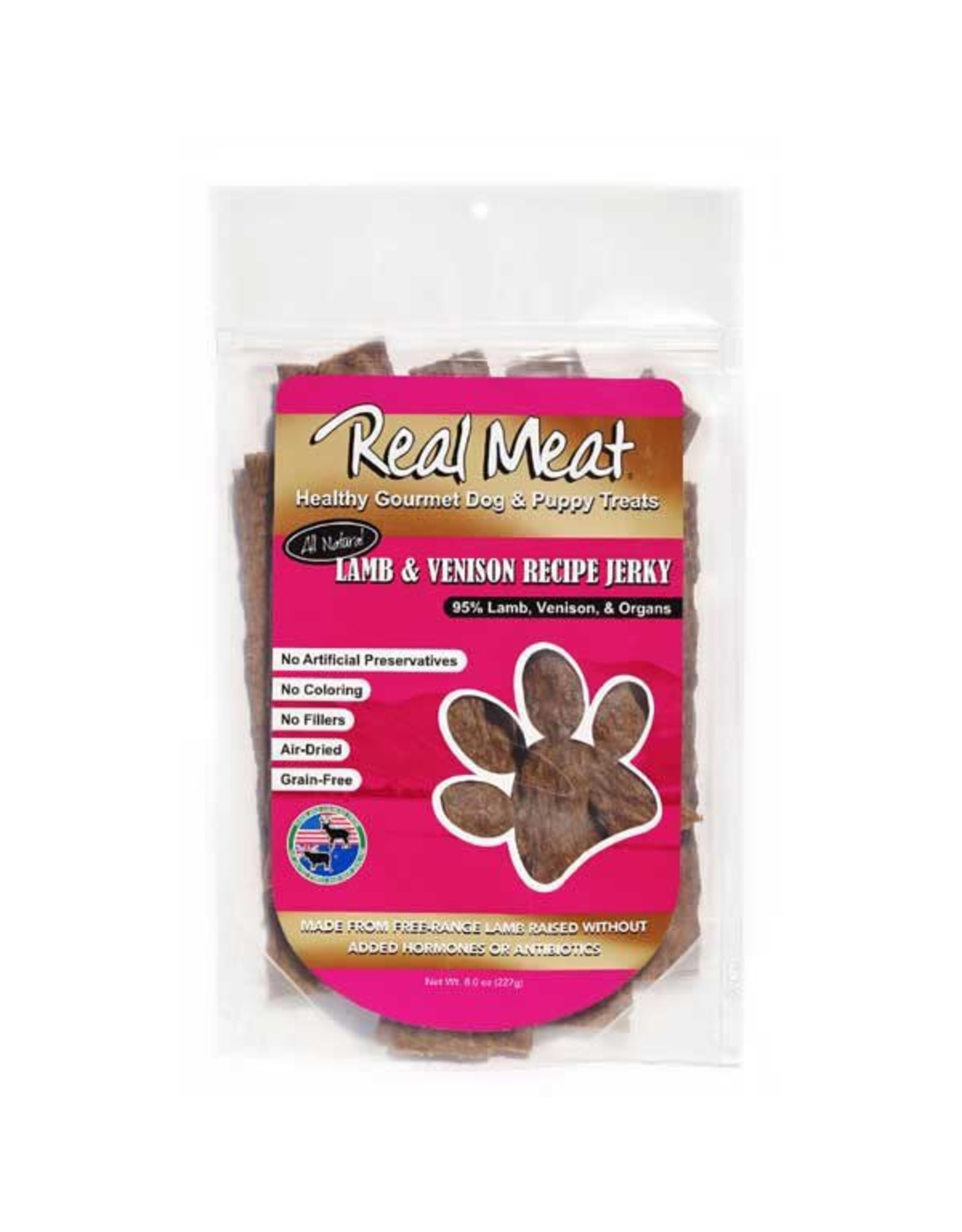 The Real Meat Company Real Meat Company Lamb & Venison Jerky Stix 8oz